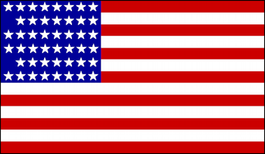 [U.S. 46 star flag variant]