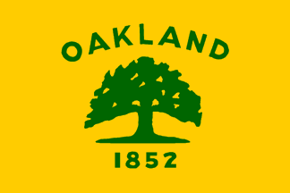 [flag of Oakland, California]