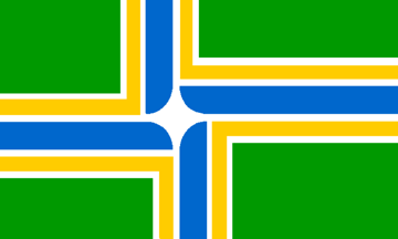 [Flag of Portland, Oregon]